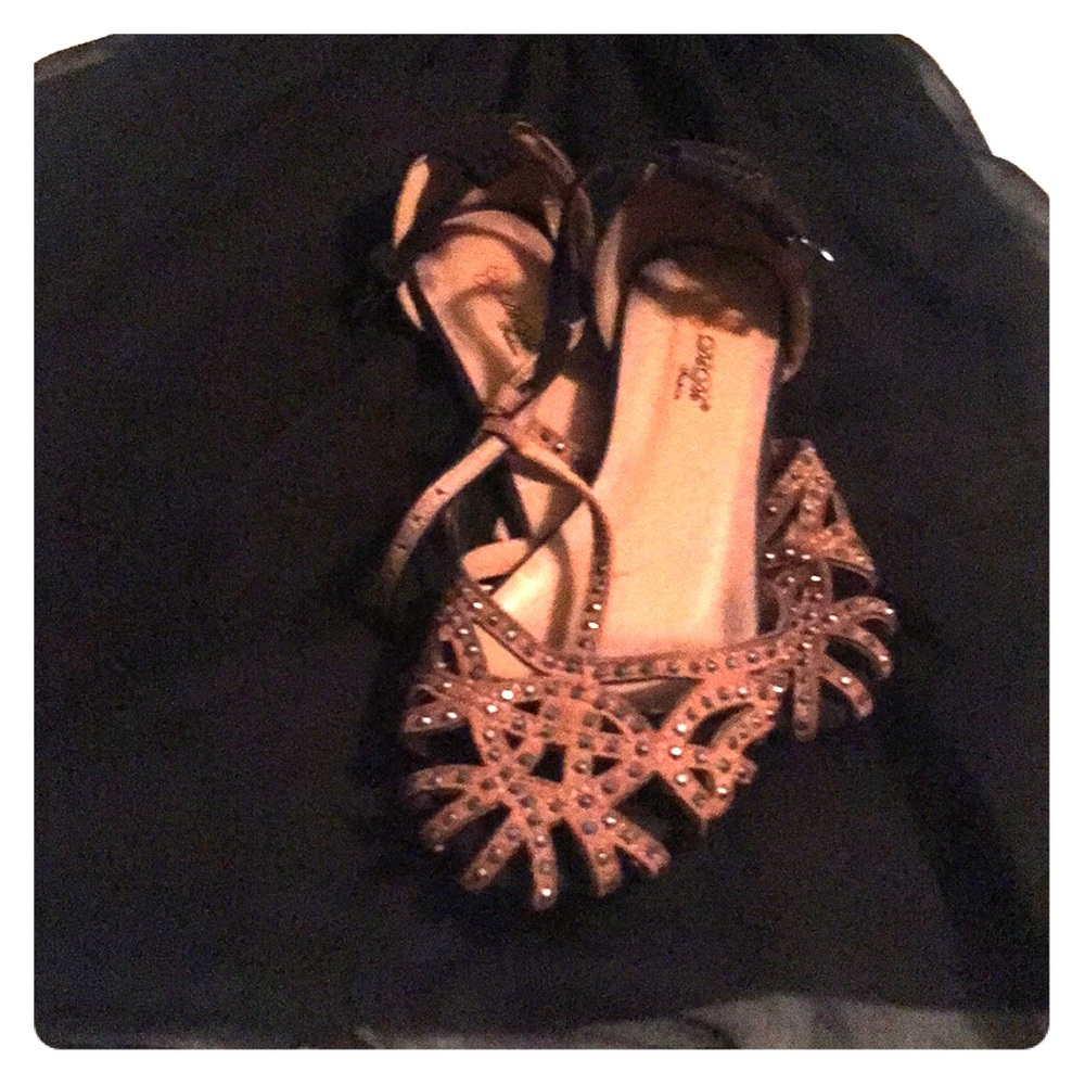 Brown and Black Flats